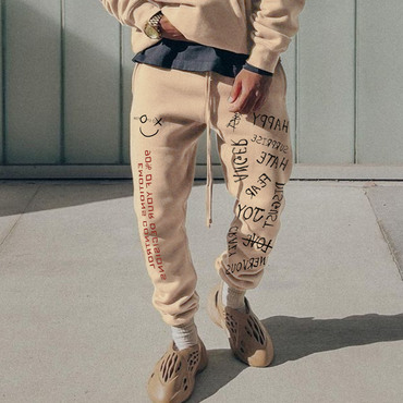 Unisex Tan 'feeling' Chic Sweatpant