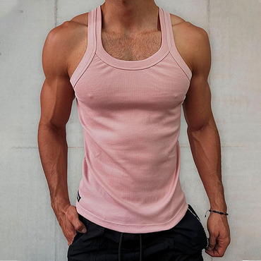 Men's Plain Sleeveless Chic Vest