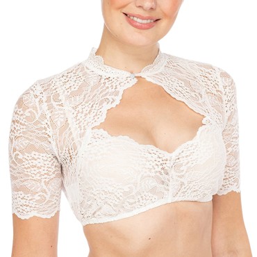 Oktoberfest Lace Dirndlbluse Spitze Chic Tops