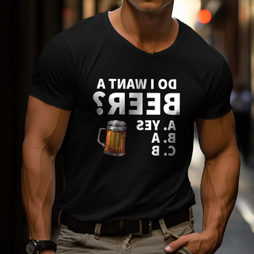 Unisex Funny Beer Chic Shirts