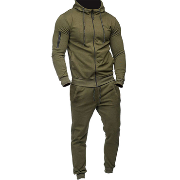 Men's Sport Tracksuits 2 Chic Piece Jogging Suits Sets Pullover Hoodies