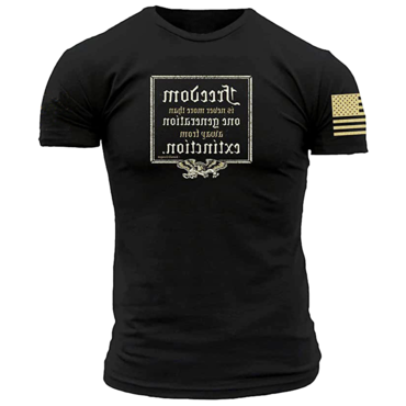 One Generation Away Men's Chic Tactical Military T-shirt