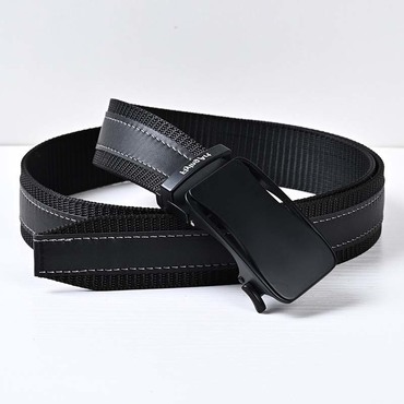 Men's Automatic Buckle Nylon Chic Business Casual Canvas Belt