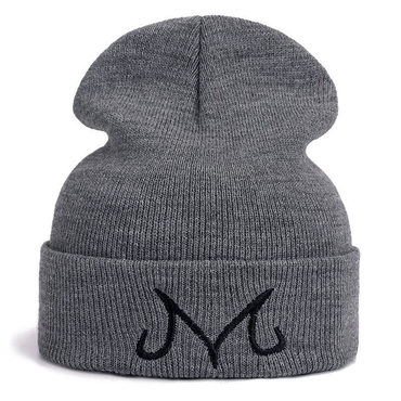 Unisex Anime Letter Logo Chic Embroidered Casual Beanie