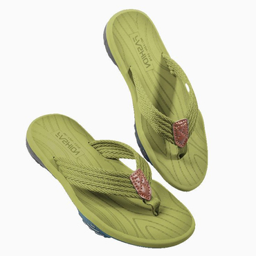 Men's Non-slip Soft Beach Chic Patchwork Flip-flops