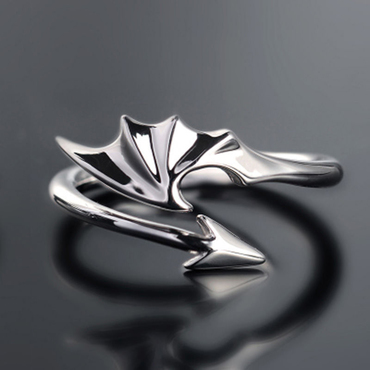 Dragon Evil Wing Open Chic Band Ring