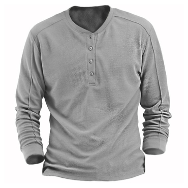 Men's Retro Casual Long Sleeve Chic T-shirt