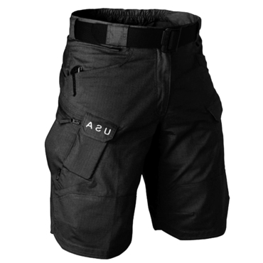 Men's Outdoor American Elements Chic Tactical Sports Training Shorts