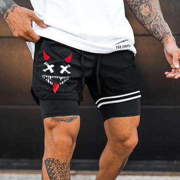 Men's Smiley Shorts Performance Chic Shorts