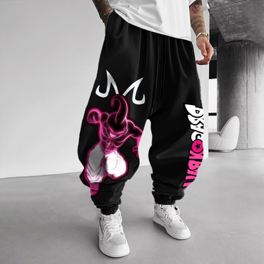 Unisex Oversized Anime-themed Loose Chic Casual Harem Pants