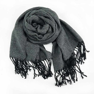 Men's Warm Acrylic Solid Chic Color Scarf Shawl