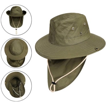 Men's Outdoor Mountaineering Camping Chic Breathable Quick-drying Sun Hat