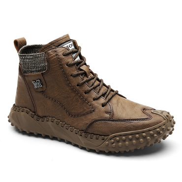 Men's Two-wear Soft Handmade Chic High-top Martin Boots