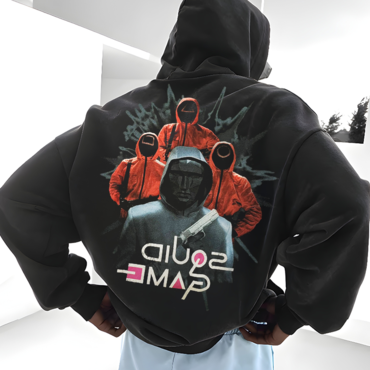 Unisex Squid Game 2 Chic Oversized Streetwear Hoodie