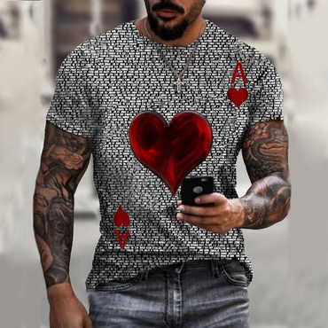 Fashion Casual Printed Chic T-shirt