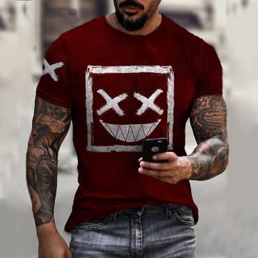 Men's Smile Casual Chic T-shirt