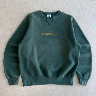 Unisex Vintage Machine Embroidered Chic Racing Y2k Oversized Sweatshirt