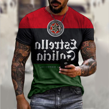 Men's Retro Casual Chic T-shirt