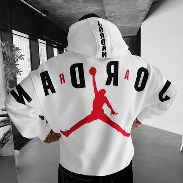 Oversized Unisex Basketball Print Chic Hoodie Hoodies