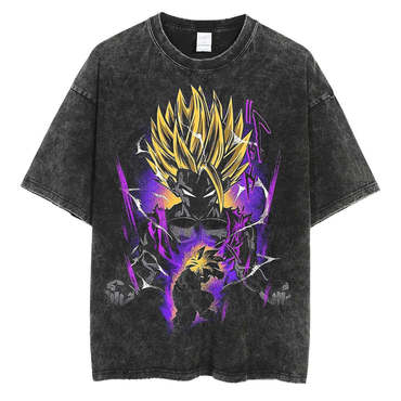 [kujo] 'gohan' Vintage Oversized Chic T Shirt