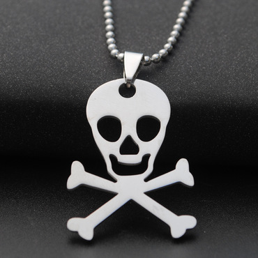 Men's Skull Titanium Steel Chic Necklace