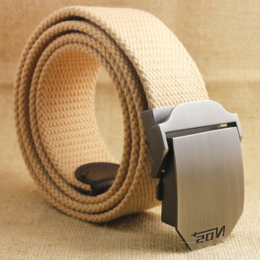 Men's Outdoor Leisure Automatic Chic Buckle Canvas Belt