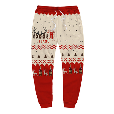 Unisex Print Ugly Christmas Chic Sweatpants