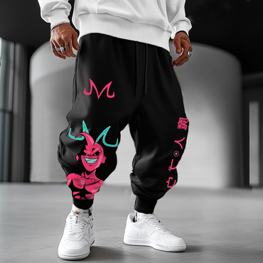 Unisex Oversized Anime Loose Chic Casual Harem Pants