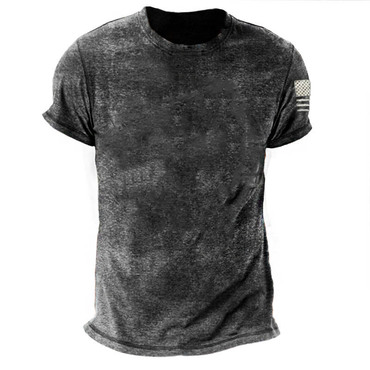 Mens Cash Printed Outdoor Chic Combat T-shirt