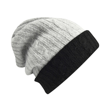 Men's Autumn And Winter Chic Loose Pile Knitted Hat