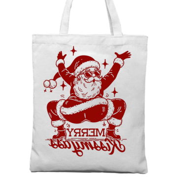 Santa Claus Christmas Gift Chic Tote Bag Canvas Bag