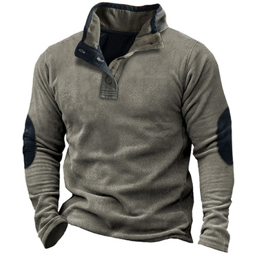 Men's Vintage Outdoor Training Chic Sweatshirt