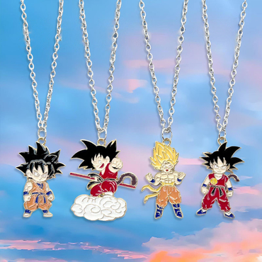 Anime Peripheral Alloy Pendant Chic Necklace