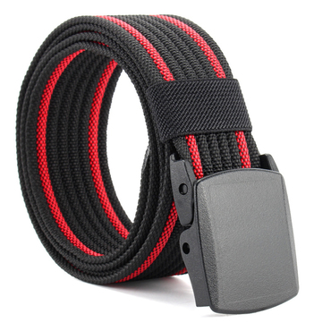 Men's Smooth Buckle Nylon Chic Lightweight Canvas Belts