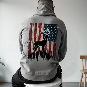 Men's Patriotic Casual Printed Chic Sweatshirt Hoodie