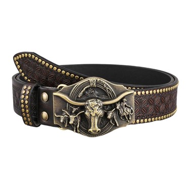 Men's Vintage Western Cowboy Chic Belts