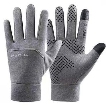 Thickened Outdoor Sports Windproof Chic Fleece Gloves