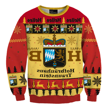 Unisex Helle 3d Ugly Chic Christmas Sweater