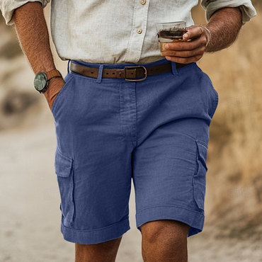 Men's Cargo Shorts With Chic Multiple Pockets