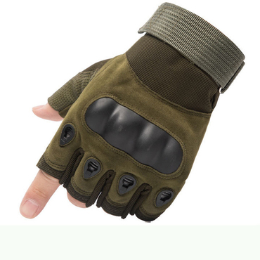 Tactical Gloves Men's Half-finger Chic Gloves Outdoor Riding Motorcycle Military Fan Fighting Fitness Protective