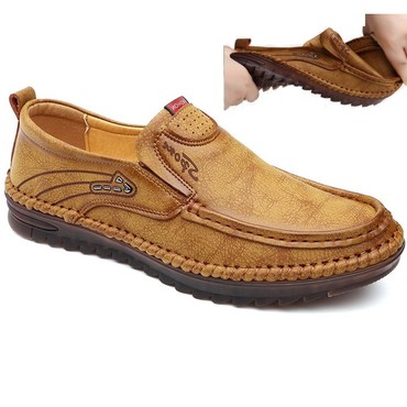 Men's Soft Breathable Leather Chic Casual Shoes