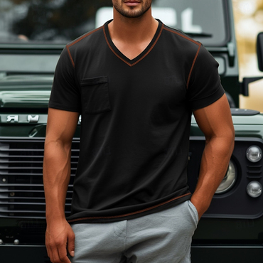 Men's Casual Short Sleeve Chic T-shirt