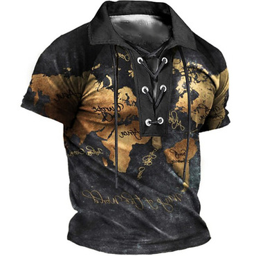 Men's Outdoor Sports Casual Chic Short-sleeved T-shirt