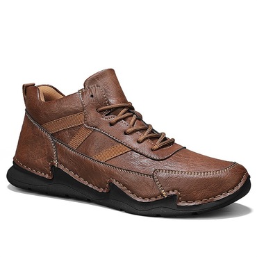 Men's Wear-resistant Non-slip Octopus Chic Sole High-top Boots Casual Shoes