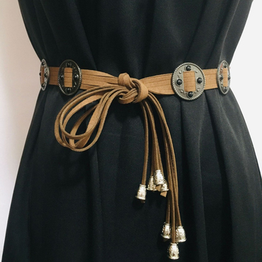 Retro Ethnic Style Tassel Chic Belt