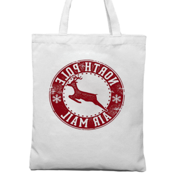 Elk Christmas Gift Tote Chic Bag Canvas Bag