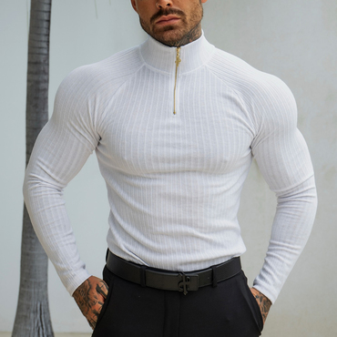 Men's Sports Long-sleeved Fitness Chic Training T-shirt Outdoor Running Tops