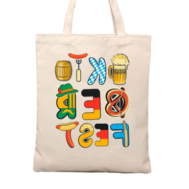 Oktoberfest Drinking Bavaria Traditional Chic Tote Bag