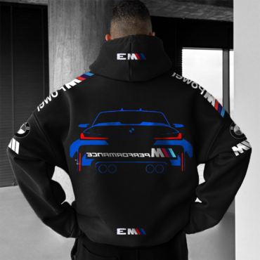 Oversized Bmw Hoodie Car Chic Graphic Hoodie