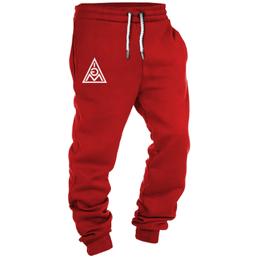 Men's Vintage Igm Print Chic Sweatpants